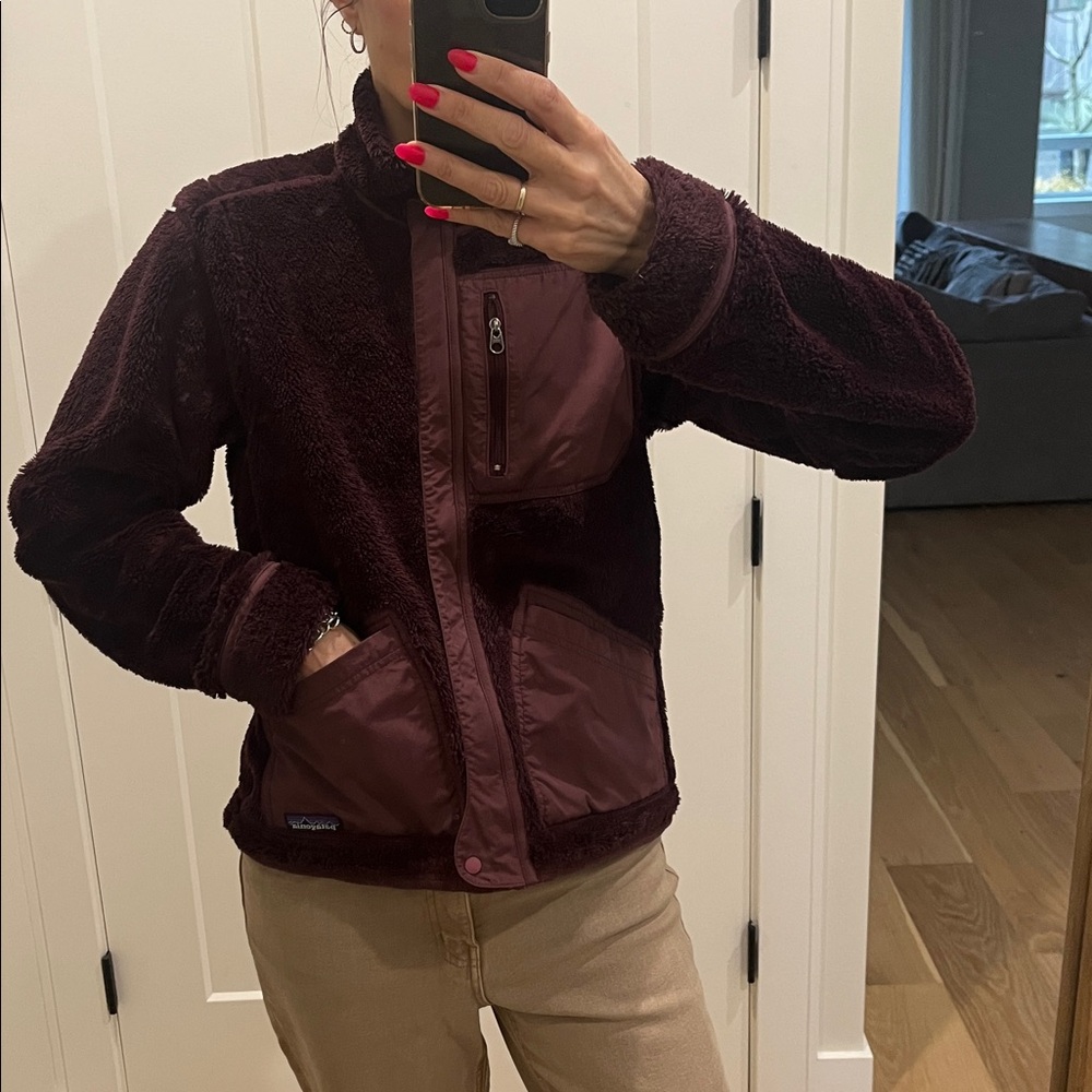Patagonia reversible zip teddy jacket - Picture 2 of 5
